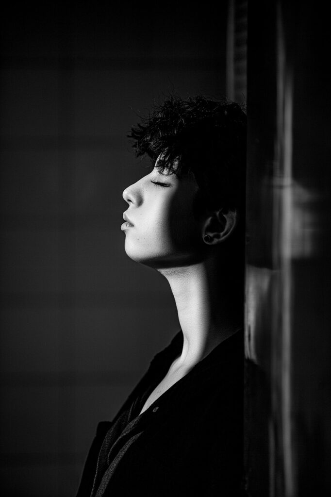 woman, face, model, pose, sadness, alone, portrait, monochrome, black and white, sadness, sadness, sadness, sadness, sadness, black and white, black and white